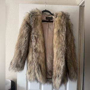 Fabulous furs coat with hood